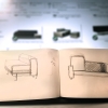croquis canapé