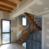 pose de l'escalier frêne